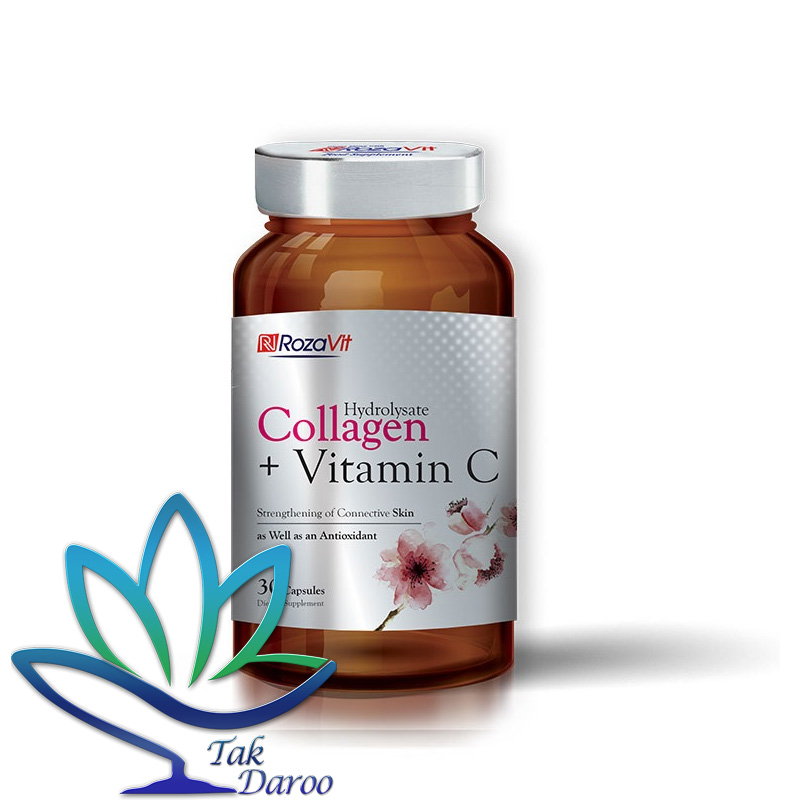 کپسول کلاژن پلاس ویتامین ث رزاویت2